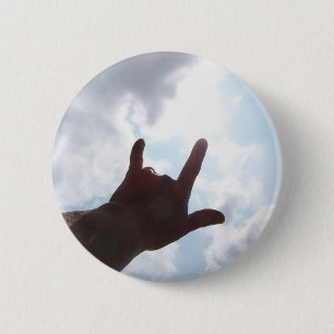 I LOVE YOU in Sign Language Pinback Button