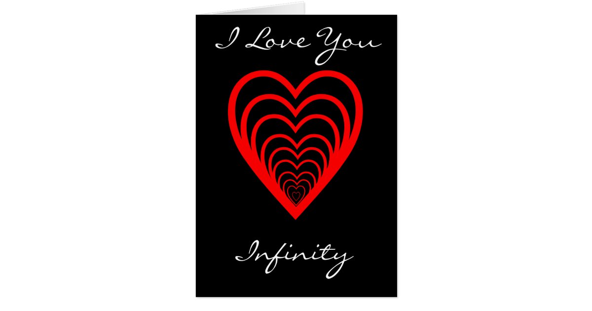 I Love You For Infinity Deutsch