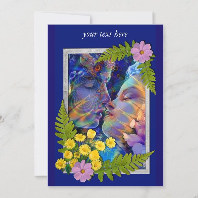 I love you  invitation (Front)