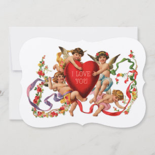 I Love You Invitation