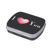 I Love You Jelly Belly Candy Tin (Side)