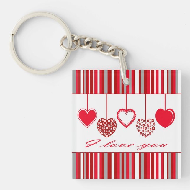 I love you keychain (Front)