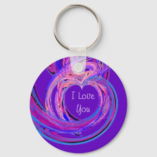 I Love You Keychain