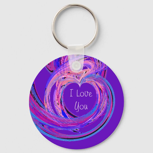 I Love You Keychain (Front)