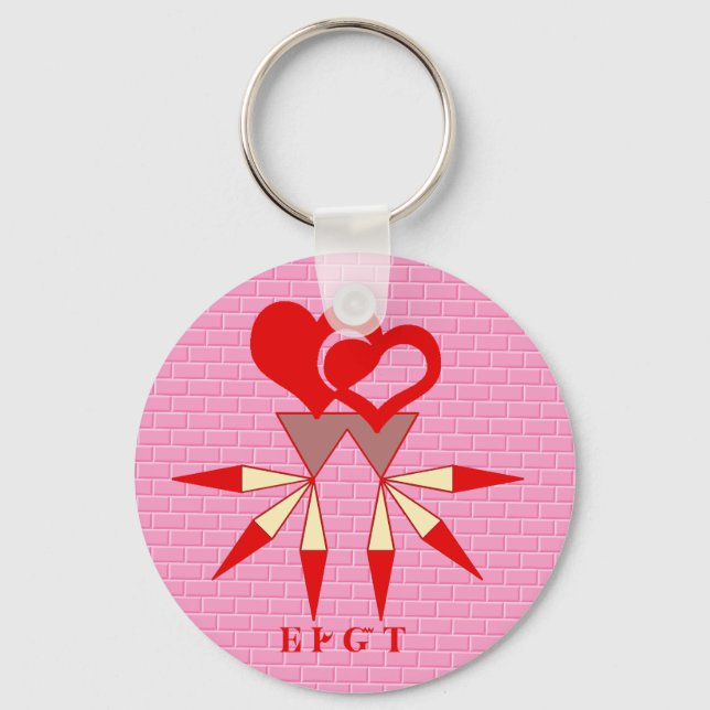 I LOVE YOU KEYCHAIN (Front)