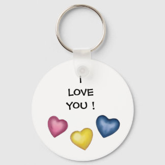 I LOVE YOU !  Keychain