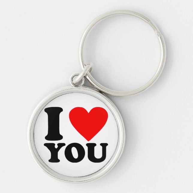 I Love You Keychain (Front)
