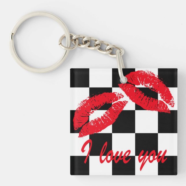 I love you keychain (Front)
