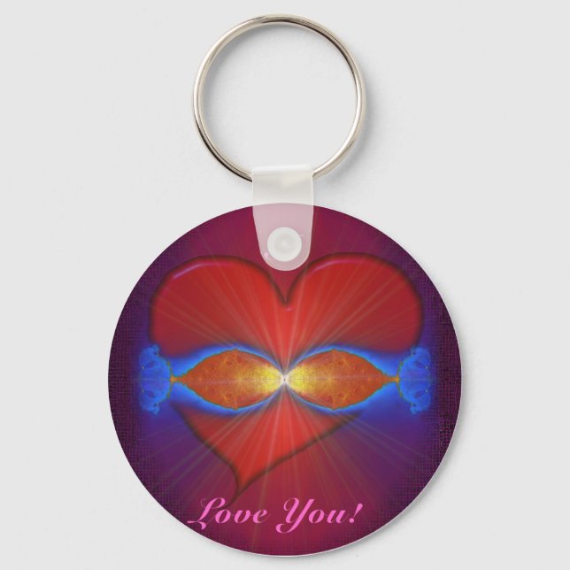 I Love You Keychain (Front)