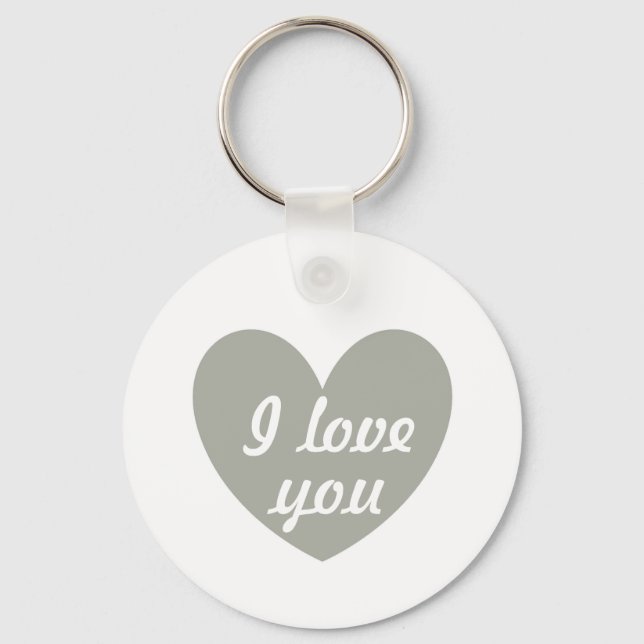 "I love you" Keychain (Front)