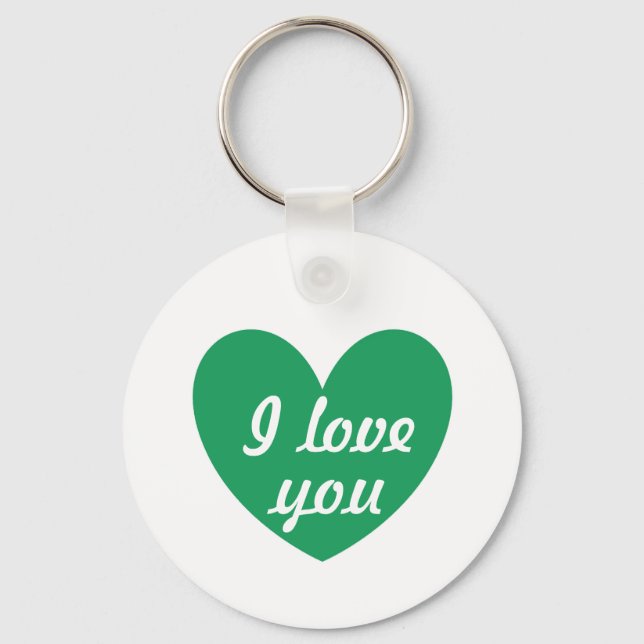 "I love you" Keychain (Front)
