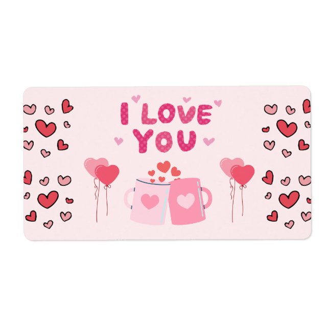 I Love You Label (Front)