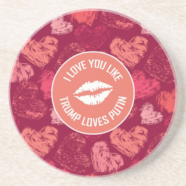 I LOVE YOU LIKE... COASTER (Front)