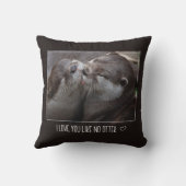 Porte-clés Couple « I Love You Like No Otter » - Lot De 2 En Acier Inoxydable + Chiffon Flanelle - Cadeau Saint-Valentin, Anniversaire