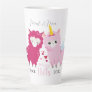 I Love You Llots Llama Customized Gift Him Her     Latte Mug