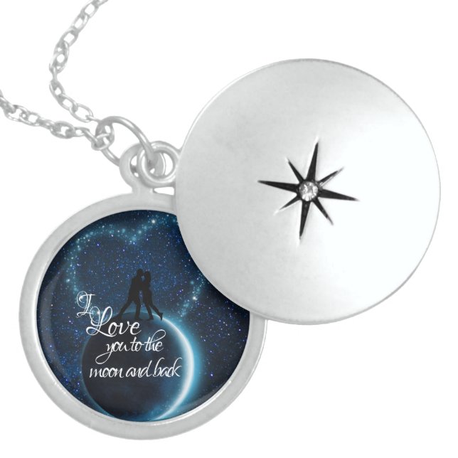 I Love You Locket Necklace (Front)