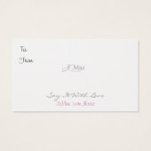 I Love You Love Notes (Back)