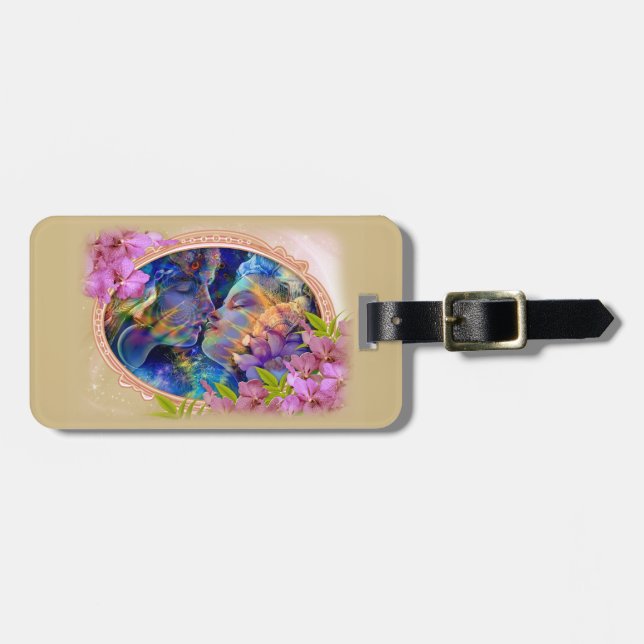 I love you luggage tag (Front Horizontal)
