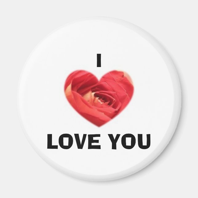 I LOVE YOU MAGNET (Front)