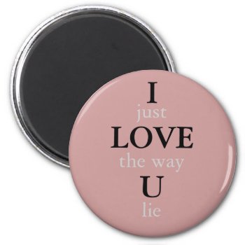 I Love You Magnet by stopnbuy at Zazzle