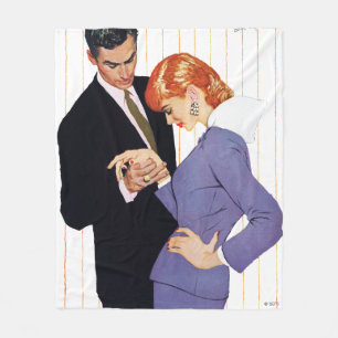 I Love You, Mama Girl 2 Fleece Blanket