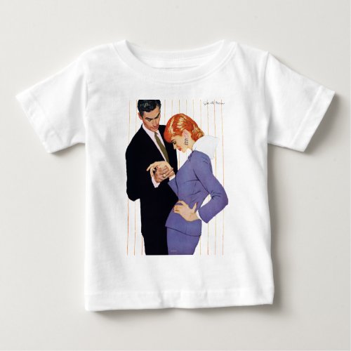 I Love You Mama Girl Baby T_Shirt