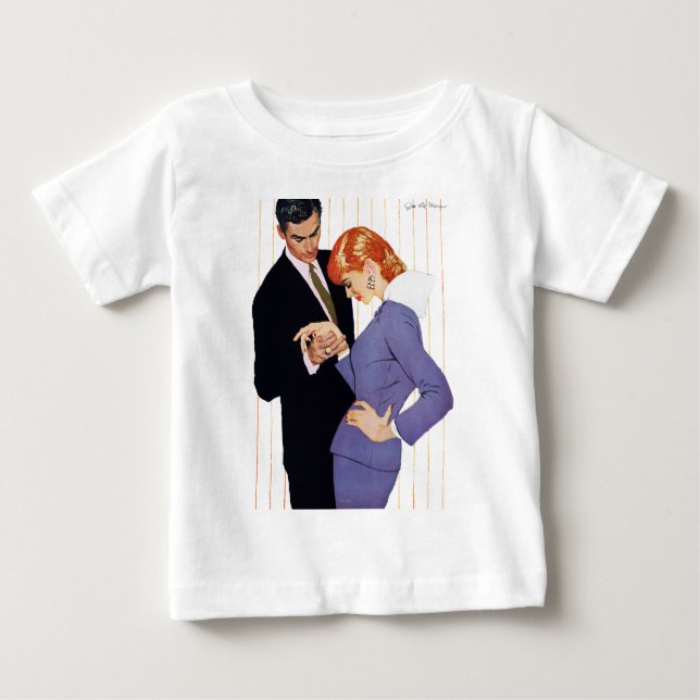 I Love You, Mama Girl Baby T-Shirt (Front)