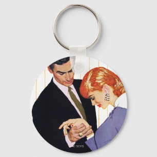 I Love You, Mama Girl Keychain