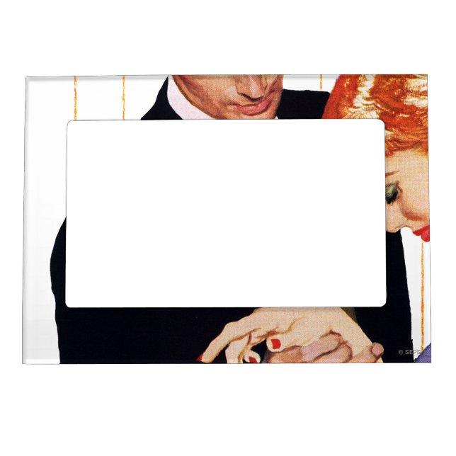 I Love You, Mama Girl Magnetic Picture Frame (Front)