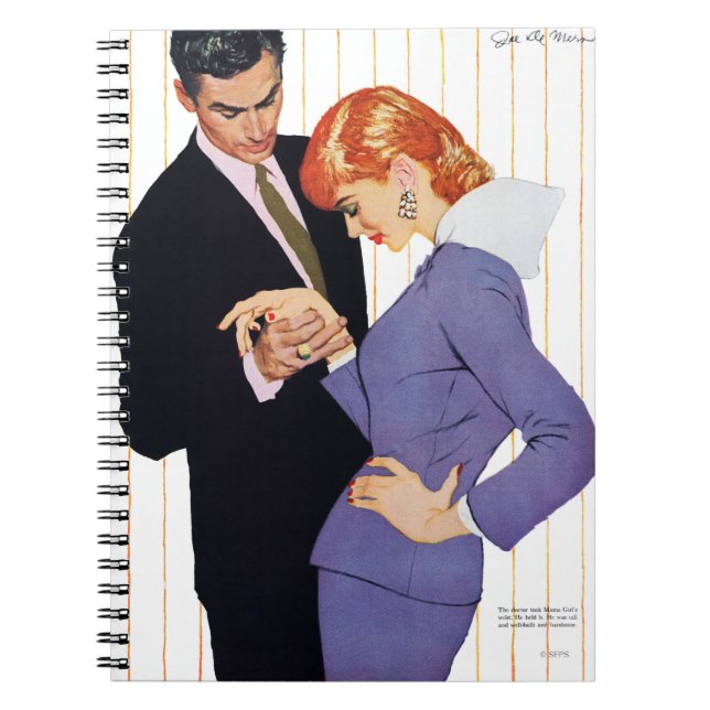 I Love You, Mama Girl Notebook (Front)