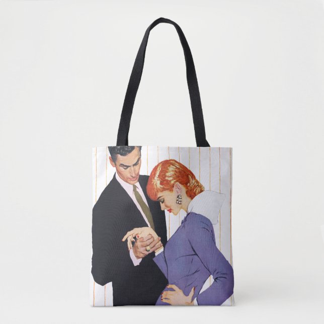 I Love You, Mama Girl Tote Bag (Front)