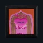 I love You Merry Christmas Heart Keepsake Box<br><div class="desc">I love You Merry Christmas heart Beautiful amazing monogram with beautiful sentimental words of Love during this Christmas Holiday season and winter celebrations of the year. One of the latest Christmas colors to make this beautiful season a blessed Christmas with love joy and happiness. The wonderful of love is the...</div>