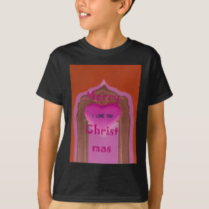 I love You Merry Christmas Heart T-Shirt