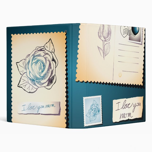 I love you mom, binder (Background)