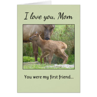 I Love You, Mom... Card
