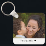 I Love you mom custom photo keychain mother's day,<br><div class="desc">I Love you mom custom photo keychain mother's day, </div>
