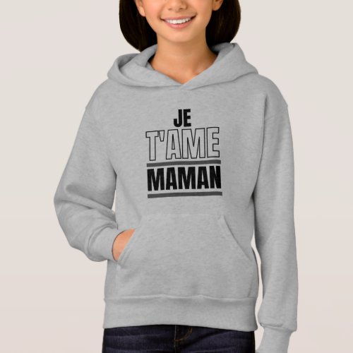 I love you Mom Dad Hoodie