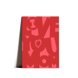 I Love You Mom Happy Mothers Day Humor Holiday Card
