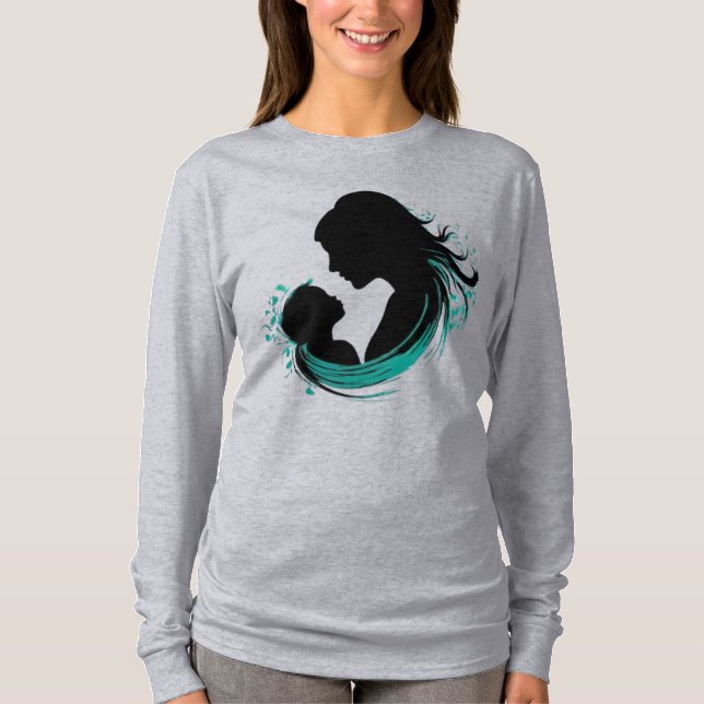 I LOVE YOU MOM.JPG T-Shirt (Front)