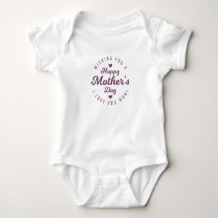 I Love You Mom Mother's Day   Bodysuit