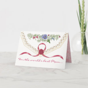 "I Love You, Mom" Mother's Day Card