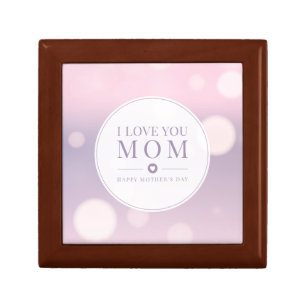 I Love You Mom Mother's Day Gift Box