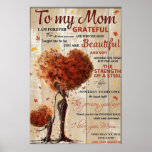 i love you mom, mothers day gifts poster<br><div class="desc">An elegant line art print of Mom, Mother, Daughter and Son. Great piece of wall art for any decor. Perfect for framing or as a special gift for someone you love. Printed on Archival Matt, acid free, high quality fine art paper. home decor, gift from daughter, birthday gift, bedroom decor,...</div>