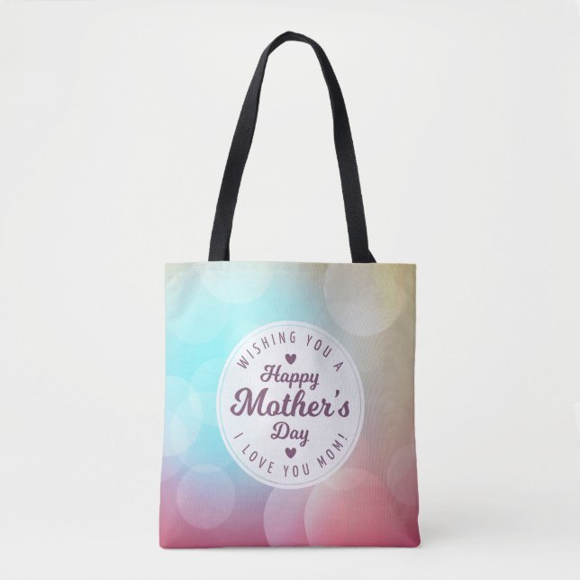 I Love You Mom Mother's Day | Tote Bag (Front)