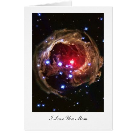 I Love You Mom, Red Supergiant Star Monocerotis Card