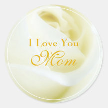 I Love You Mom Sticker