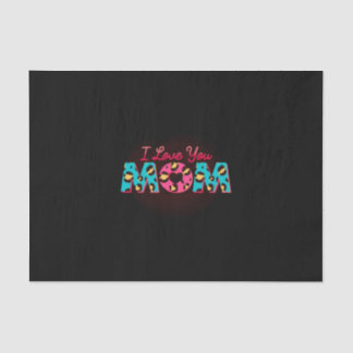 I love you mom Sublimation Tissue Paper