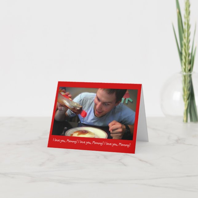 “I Love You Mommy!” Card (Front)