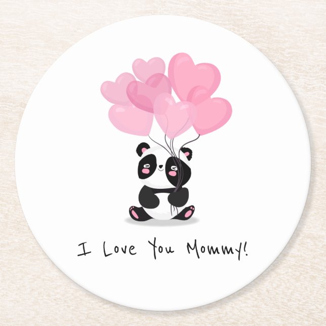 I Love You Mommy Mother's Day | Coaster (Front)