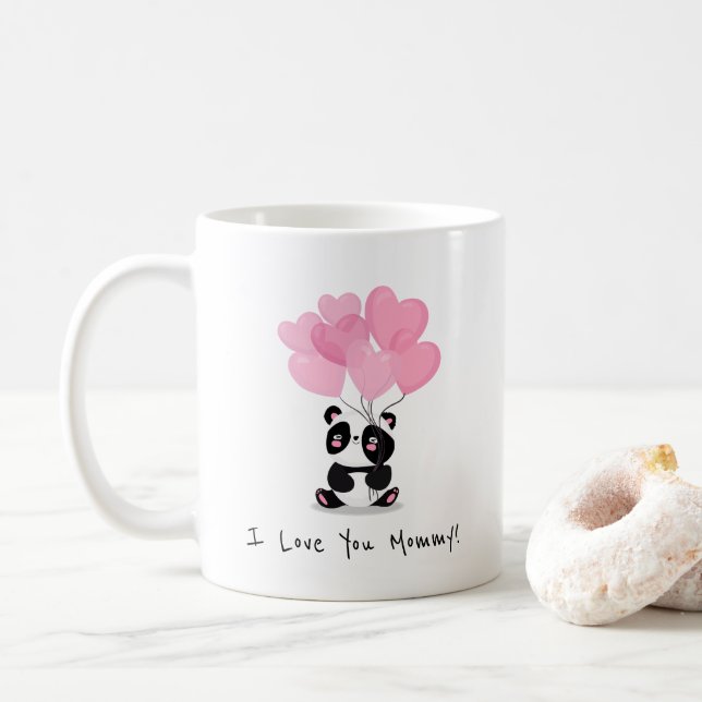 I Love You Mommy Mother's Day | Coffee Mug (With Donut)